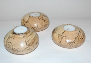 Spalted Maple Tea Lights